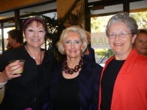 Sylvia Chariton, Lilly Ledbetter and Julie Custer at national convention 2015