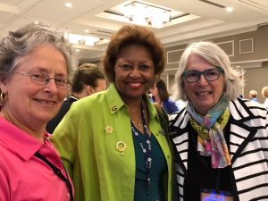 Custer, Brown, Scott at 2017 National Convention
